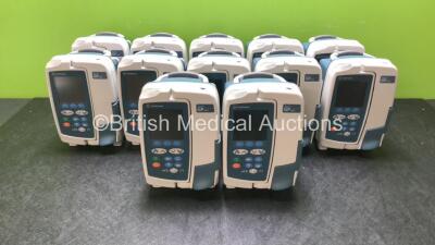 12 x Carefusion Alaris GP Guardrails Plus Infusion Pumps (All Power Up with Error - See Pictures) *S/N 470016013 / 470018201 / 470017295 / 470016007 / 470016037 / 470016002 / 470016015 / 470016223 / 470016011 / 470018311 / 471016035 / 470017929*