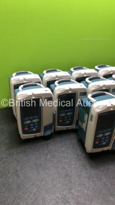 12 x Carefusion Alaris GP Guardrails Plus Infusion Pumps (All Power Up with Error - See Pictures) *S/N 470016013 / 470018201 / 470017295 / 470016007 / 470016037 / 470016002 / 470016015 / 470016223 / 470016011 / 470018311 / 471016035 / 470017929* - 3