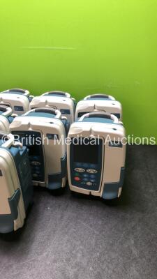 12 x Carefusion Alaris GP Guardrails Plus Infusion Pumps (All Power Up with Error - See Pictures) *S/N 470016013 / 470018201 / 470017295 / 470016007 / 470016037 / 470016002 / 470016015 / 470016223 / 470016011 / 470018311 / 471016035 / 470017929* - 5