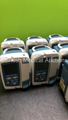 12 x Carefusion Alaris GP Guardrails Plus Infusion Pumps (All Power Up with Error - See Pictures) *S/N 800601582 / 470016200 / 470016020 / 470018356 / 1400154992 / 47018028 / 470016033 / 470016308 / 470018212 / 47114* - 2