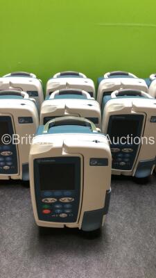 12 x Carefusion Alaris GP Guardrails Plus Infusion Pumps (All Power Up with Error - See Pictures) *S/N 800601582 / 470016200 / 470016020 / 470018356 / 1400154992 / 47018028 / 470016033 / 470016308 / 470018212 / 47114* - 3