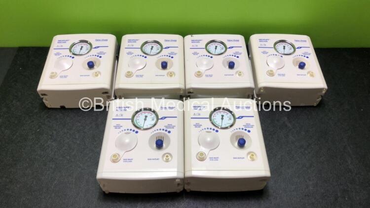 6 x Fisher and Paykel Neopuff Infant T-Piece Resuscitators Ref RD900AEU