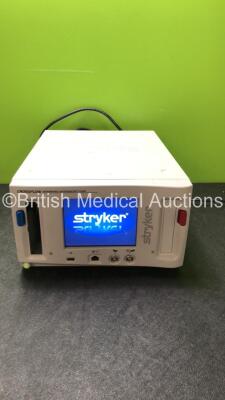 Stryker Crossflow Integrated Arthroscopy Pump *Mfd - 11/2016* Software Version - 01.05.14 (Powers Up)