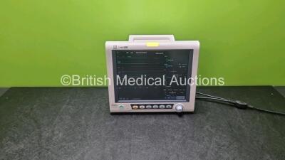 Mindray IPM-9800 Patient Monitor Including ECG, SpO2, T1, T2, NIBP, IBP2 and Printer Option (Powers Up) * SN DM-09003213*