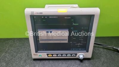 Mindray IPM-9800 Patient Monitor Including ECG, NIBP, SpO2, T1, T2 and Printer Options (Powers Up) * SN DM-090032 - 2