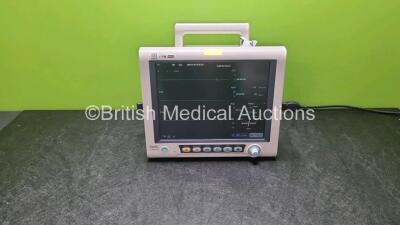 Mindray IPM-9800 Patient Monitor Including ECG, NIBP, SpO2, T1, T2 and Printer Options (Powers Up)