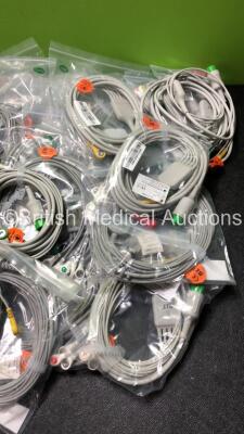 Job Lot of 45 BLT ECG Leads - 5