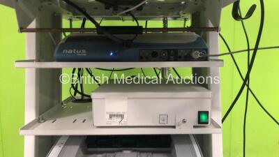 Carefusion Natus Neurology Unit On Stand (Powers Up) *HDD Removed* 95640015629 - 4