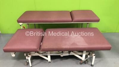 1 x Hydraulic Patient Couch *Hydraulics Tested and Working* 1 x Static Patient Couch