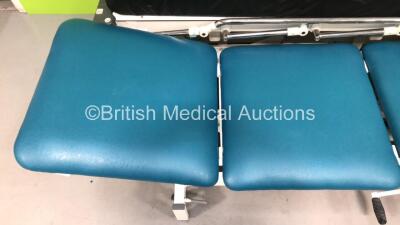 1 x Arjohuntleigh Lifeguard Hydraulic Patient Trolley and 1 x Medi Plinth Hydraulic Patient Couch / Trolley (Tested Working) - 3