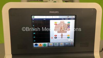 Philips T30 Page Writer on Stand with 1 x 10 Lead ECG Lead (Powers Up) *SN US31205159* - 3