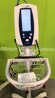 1 x Mortara ELI 250 ECG Machine with 2 x Leads on Stand and 1 x Welch Allyn Spot Vital Signs Monitor with Stand with Power Supply (Both Power Up) *109520032700* - 4