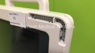 Mindray BeneView T5 Patient Monitor on Stand (Powers Up with Missing Light Cover-See Photo) *Mfd 2020* - 3