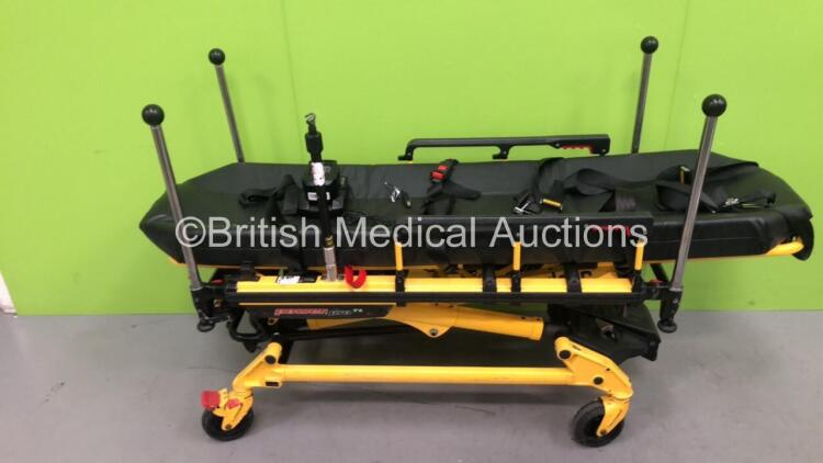 Stryker Power Pro TL Electric Ambulance Stretcher with 2 x Batteries and 1 x Battery Charger (Powers Up) *SN 091041111*