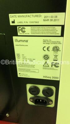 illumina HiSeq 2500 High-Throughput Sequencing System (Powers Up with Blank Screen) - 13