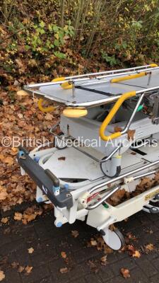 1 x Huntleigh Lifeguard Hydraulic Patient Trolley and 1 x Merivaara Emergo Patient Trolley - 2