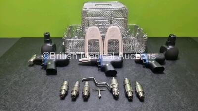 Job Lot Including 1 x Synthes Battery Recipicator 2 Handpiece, 1 x Synthes Battery Oscillator Handpiece 2, 1 x Synthes Battery Reamer / Drill 2 Handpiece, 1 x Synthes Ream Ref 530.780 Attachment, 1 x Synthes Ream MOD Trinkle REF 530.783 Attachment, 1 x Sy