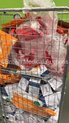 Cage of Consumables Including Face Masks, Clinell Spill Wipes and Face Shields (Cage Not Included) - 4