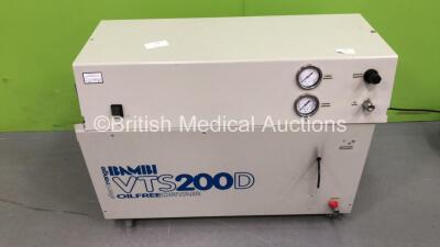 Bambi VTS200D Oil-free Dry Air Compressor (No Power and Damaged Casing)