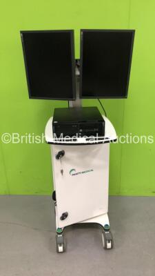 Parity Medical Stand with 2 x Eizo Monitors *S/N NA*