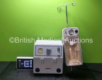 Mixed Lot Included 1 x Sam 35 Suction Unit (Powers Up) 1 x Byron Canister Holder and 1 x Ambu+ Monitor (Powers Up) * SN 03703 / 01190029*