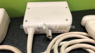 Job Lot Including 2 x Philips C5-2 Ultrasound Transducers and 2 x Philips L12-5 Ultrasound Transducers / Probe (All Untested) - 4