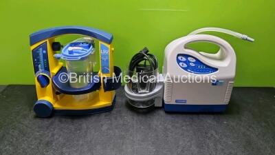 Job Lot Including 1 x Laerdal LSU Suction Units with 1 x Cup and 1 x Eschmann VP18 Suction Unit with 1 x cup (Powers up