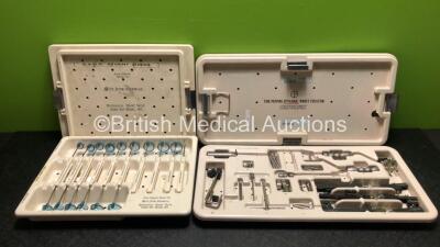 Job Lot Including 1 x St. Jude Medical Heart Valve Sizer Set and 1 x Orthofix Dynamic Wrist Fixator Set in Trays