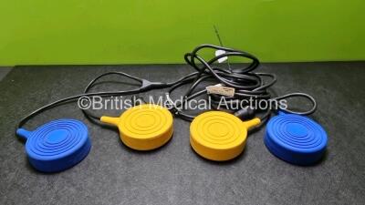 2 x Electrosurgery Diathermy Double Foot Switches