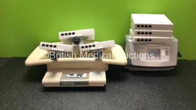 Mixed Lot Including 1 x Marsden Baby Weighing Scale, 1 x Keeler Cryomatic Ophthalmic Cryo Unit and 6 x Capsule SmartLinx Axon 410 Serial-to-Network Bridges *193301209580 / 193301209469 / 193301209452 / W154601032644 / W154601032830 / W154601032765 / 21301