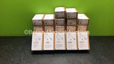 Job Lot Including 5 x Masimo Red LNC-04 LNCS Patient Cables, 5 x Masimo SET RD to LNC 1.5ft Adapter Cables, 6 x Masimo SET RD to PC Adapter Cables, 6 x Masimo SET RD SET GE-05 RD SET to GE Patient Cables and 5 x Masimo SET RD SET MD20-1.5 RD SET Series Pa