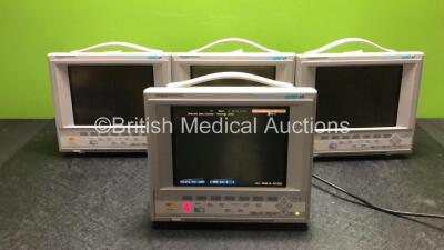 4 x Agilent V24CT Patient Monitors (All Power Up) * SN 4006A75887 / 4006A75895 / 4006A75886 / 4006A75890 *