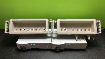 2 x Philips IntelliVue G5 - M1019A Gas Modules with 2 x Philips Module Racks (Both Power Up) * SN ASCL-0134 / ASCA-0148 *