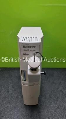 Drager Baxter Desflurane Diva Vaporizer