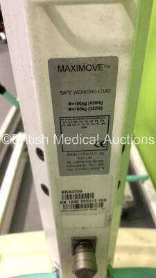 1 x Liko Uno 102 Patient Hoist with Controller and 1 x Arjo Maxi Move Patient Hoist - 5