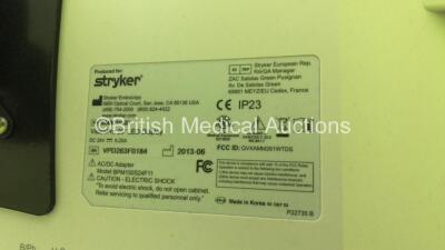 Stryker Stack System Including 1 x Stryker VisionPRO LED Display Monitor, 1 x Stryker Pneumo Sure High Flow Insufflator, 1 x Stryker SDC3 HD Information Management System, 1 x Stryker L9000 LED Light Source, 1 x Stryker 1488 HD High Definition Camera Unit - 9