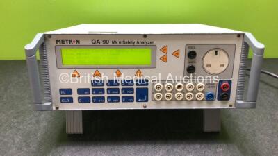 Metron QA-90 Mk II Safety Analyzer (Powers Up when Tested with Stock Power Supply-Power Cable Not Included) *SN 10482*