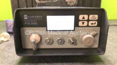 Mallinckrodt Puritan-Bennett PTS 2000 Ventilator Analyzer / Tester with Power Supply and Accessories in Case (Powers Up) *4150808001* - 2