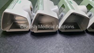 6 x ResMed AirCurve 10 Vauto CPAP Units (All Power Up, 4 x with Missing Cover on Case. All Missing Humidifier Chamber - See Photos) *EN 20818 / 21319 / 22760 / 22287 / 21789 / 27824* - 6