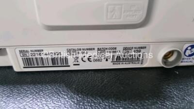 6 x ResMed AirCurve 10 Vauto CPAP Units (All Power Up, 4 x with Missing Cover on Case. All Missing Humidifier Chamber - See Photos) *EN 20818 / 21319 / 22760 / 22287 / 21789 / 27824* - 8