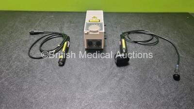 Medilink Model 87 Laser Frequency Module with 2 x Handpieces *EN 1331 / 13313 / 133132*