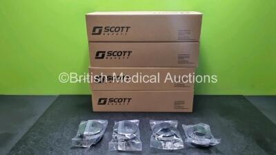 12 x Boxes of Scott Safety Particular Filters (20 Units Per Box All Unused 4 x Boxes In Photo, 12 x In Total) *cage*