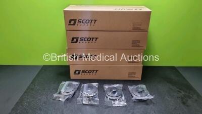 12 x Boxes of Scott Safety Particular Filters (20 Units Per Box All Unused 4 x Boxes In Photo, 12 x In Total) *cage*