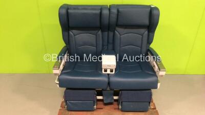 Twin Airline Seat