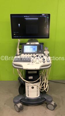 GE Logiq S8 XDclear Flat Screen Ultrasound Scanner *Mfd - 10/2016* Software Version - R3, Software Revision - 1.9 with 4 x Transducers / Probes (1 x C1-6-D *Mfd - 11/2016*, 1 x IC5-9-D *Mfd - 12/2016*, 1 x ML6-15-D *Mfd - 12/2016* and 1 x L8-18i-D *Mfd -