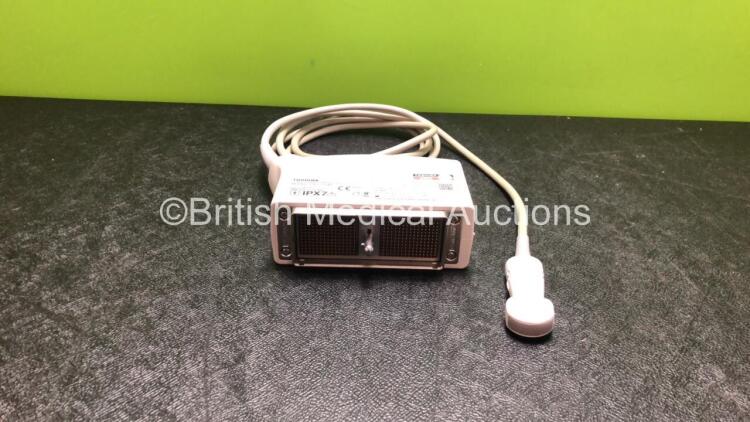 Toshiba PVT-712BT Convex Array Ultrasound Transducer / Probe *Mfd - 12/2017* (Untested) *99C17Z5482*