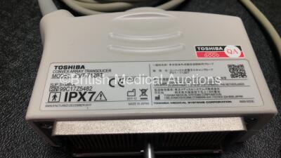 Toshiba PVT-712BT Convex Array Ultrasound Transducer / Probe *Mfd - 12/2017* (Untested) *99C17Z5482* - 3