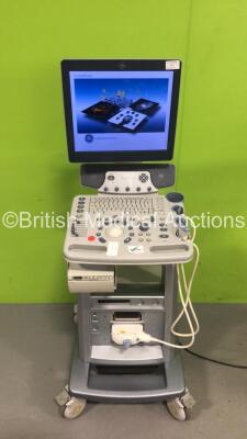 GE Logiq P6 Model 5307398 Ultrasound Scanner *Mfd 01-2009* Software Version R1.0.2 Software Part Number 5199529 with 1 x GE 11L Model 5131434 Transducer / Probe *Mfd 12-2008* 1 x Sony UP-D897 Digital Graphic Printer (Powers Up) *SN 103223SU4* *IR713*