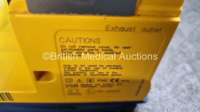 4 x Laerdal LSU Suction Units with 4 x Cups All with Missing Lids (All Power Up 2 x with Damage to Casing - See Photo ) *SN 78170896057 / 785109684426 / 78020437842 / 78510968427* - 7