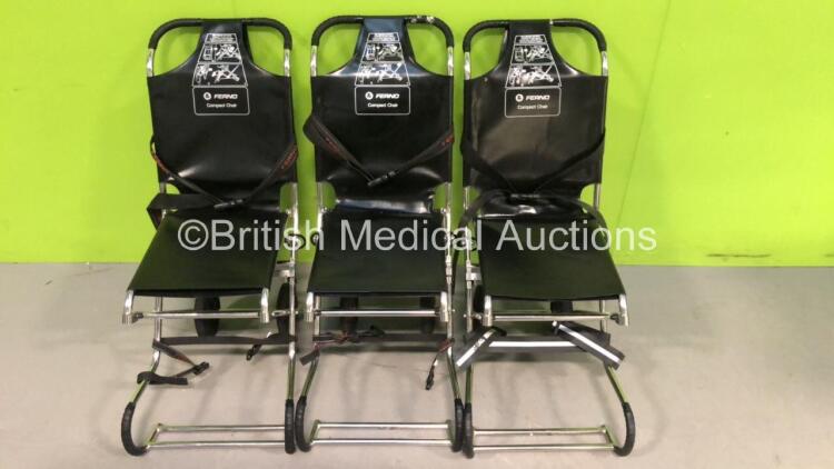 3 x Ferno Compact Chairs